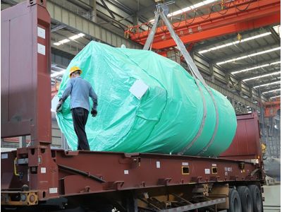 Cryogenic storage tank delivery of Kylin Air